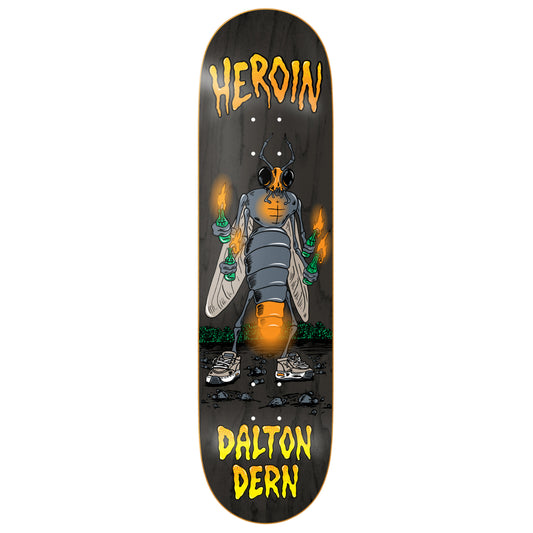Heroin Dalton Bug Skateboard Deck 8.38"