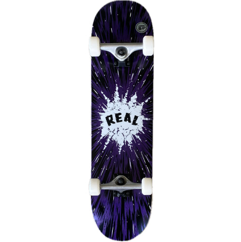 Real Detonate Complete Skateboard 8.0" purple