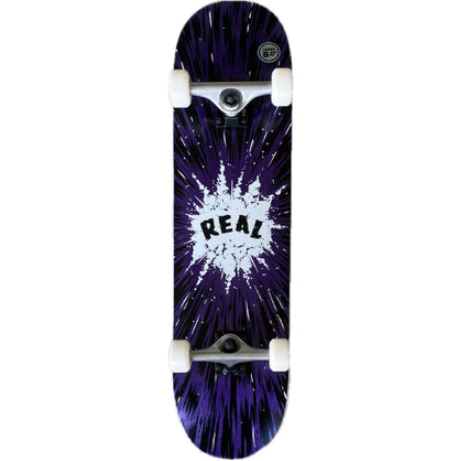 Real Detonate Complete Skateboard 8.0" purple