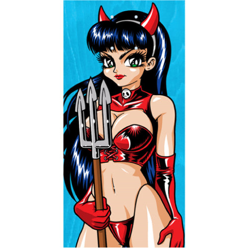 Hook-Ups Devil Girl Skateboard Deck 8.5"