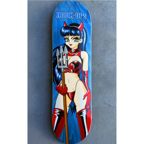 Hook-Ups Devil Girl Skateboard Deck 8.5"