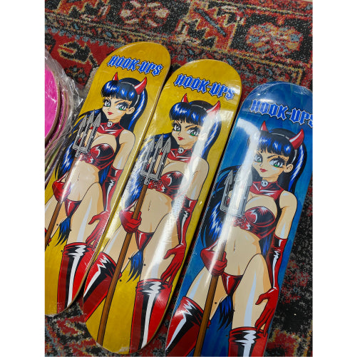 Hook-Ups Devil Girl Skateboard Deck 8.5"