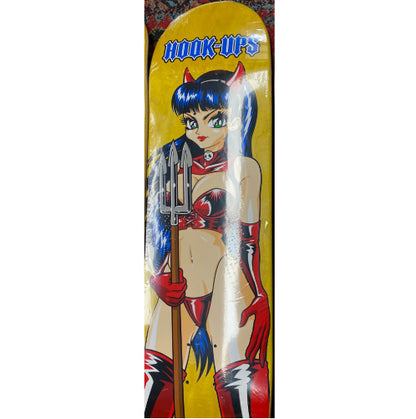 Hook-Ups Devil Girl Skateboard Deck 8.5"