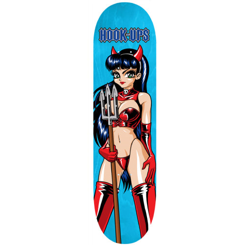 Hook-Ups Devil Girl Skateboard Deck 8.5"