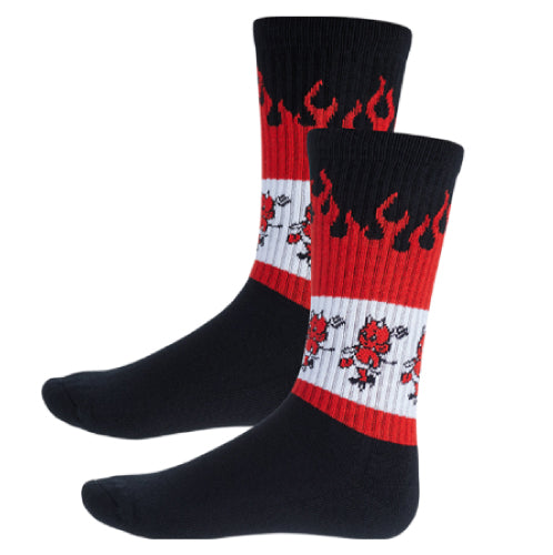 Psockadelic Devil Skates Socks