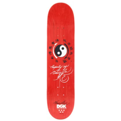 DGK X Bruce Lee Golden Dragon Lenticular Skateboard Deck 8.25"