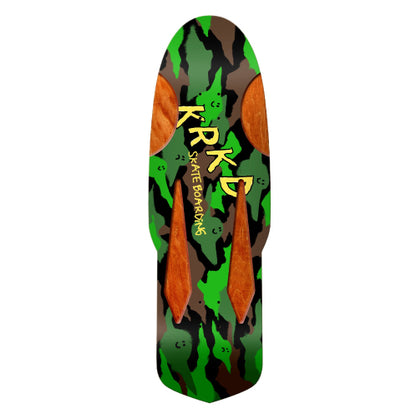 Krooked Diamond Quade Skateboard Deck Kamo 10.75"