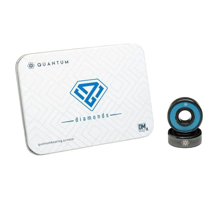 Quantum Diamond Series Ceramic Hybrid Skateboard Bearings