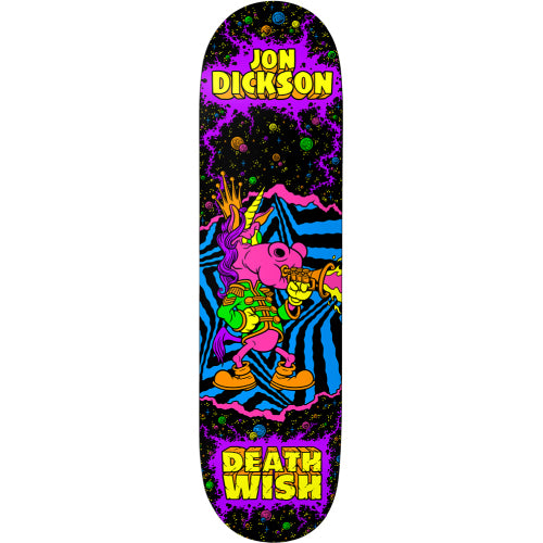 Deathwish Dickson Lords of the Underworld Skateboard Deck 8.38"