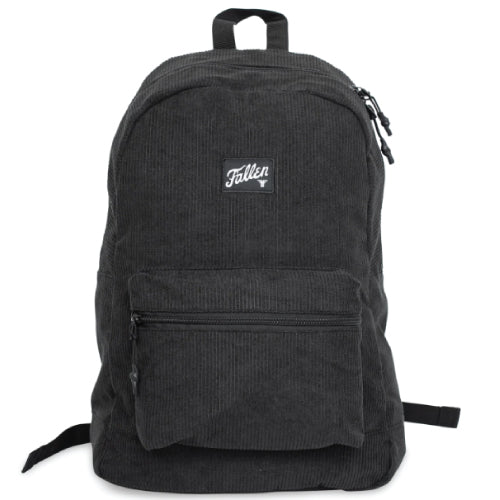 Fallen Disorder Backpack - Black Corduroy