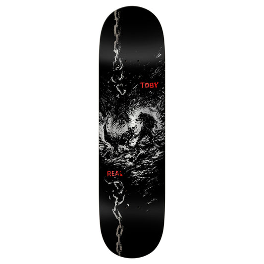 Real Toby Dog Bite Skateboard Deck 8.25"