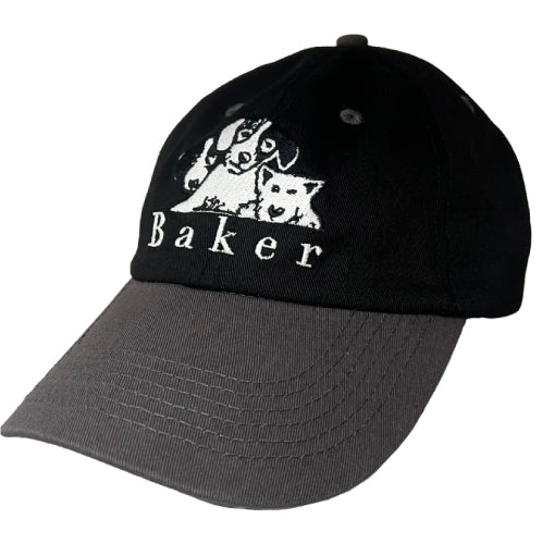 Baker Where My Dogs At Snapback Hat black/grey