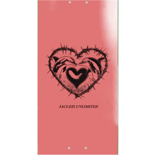 Jacuzzi Dolphin Logo EX7 Skateboard Deck 8.5" graphic