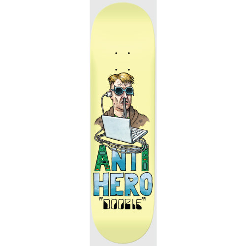 Antihero Doobie Anti Intelligence Skateboard Deck 8.75"