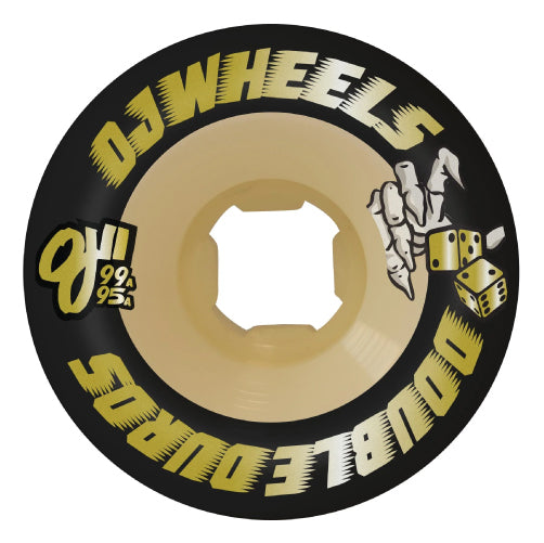 OJ Double Duro Mini Combo Black/Gum Wheels 58MM 99A/95A outside