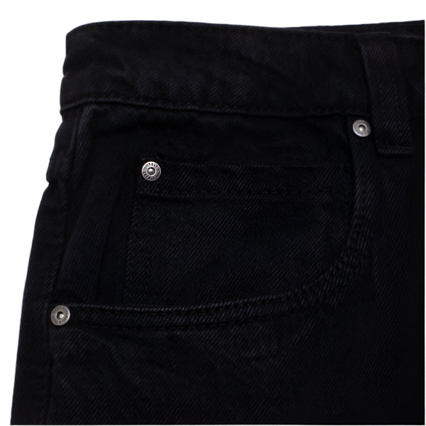 Hockey Double Knee Jean - Black pocket