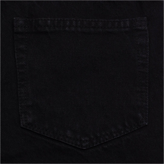 Hockey Double Knee Jean - Black back pocket