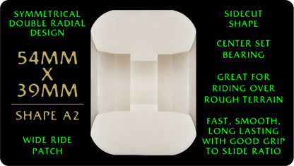 Powell Peralta Dragon Formula A2 Wheels 54MM x 39MM 88A specs