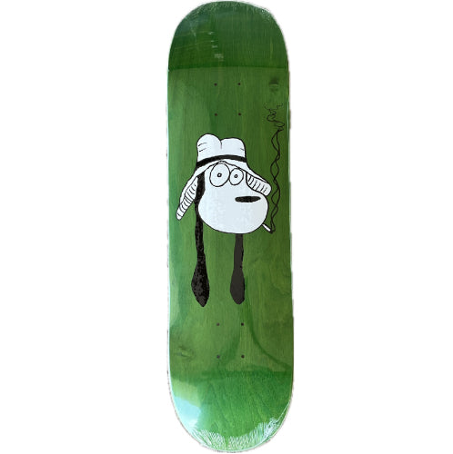 Fucking Awesome Berle Spike Drawing Skateboard Deck 8.5" green veneer