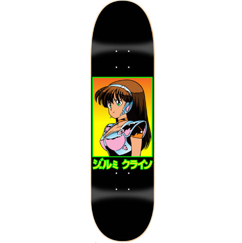 Hook-Ups Dream Girl Matte Black Skateboard Deck 8.5"