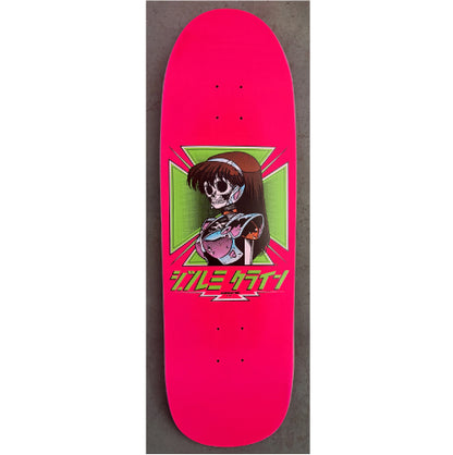 Hook-Ups Jeremy Klein Hawk Dream Girl Shaped Skateboard Deck 9.5" (Copy)