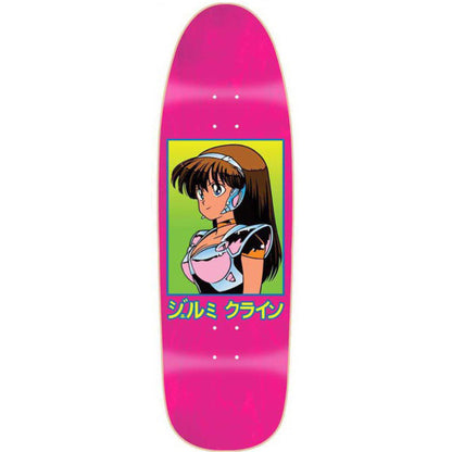 Hook-Ups Jeremy Klein Dream Girl Skateboard Deck Pink 9.5"