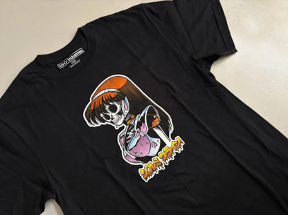 Hook-Ups Jeremy Klein Dream Girl Skull Tee - Black