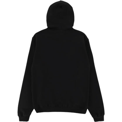 Deathwish Outline Puff Hoodie - Black