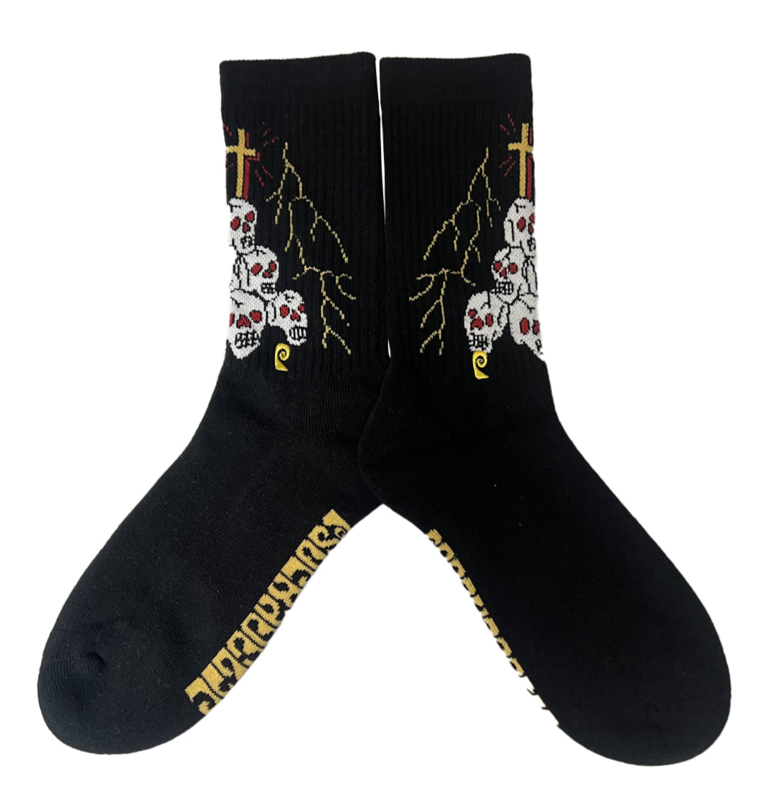 Psockadelic Dying to Live Socks pair