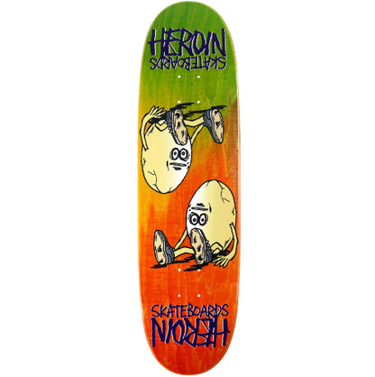 Heroin Egg Symmetrical Skateboard Deck Rainbow Assorted 8.75"