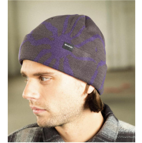 Quasi Spider Beanie - Eggplant