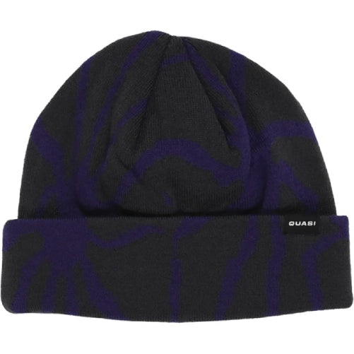 Quasi Spider Beanie - Eggplant