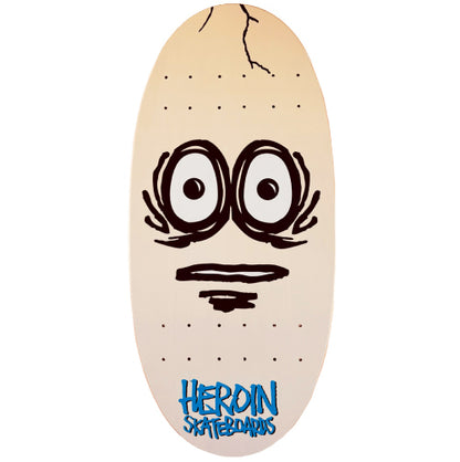 Heroin Eggzilla Skateboard Deck 13.5"