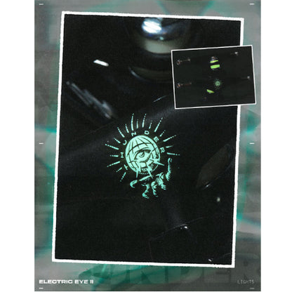 Thunder Electric Eye II Hollow Lights Black/Glow Trucks (Set of 2)