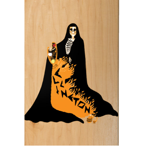 Deathwish Ellington Artist Skateboard Deck 8.38" graphic