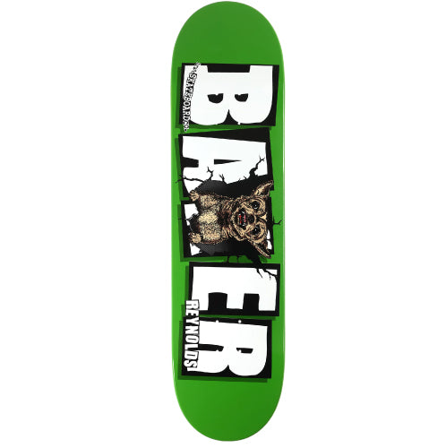 Baker Reynolds Emergers Dipped Skateboard Deck Green 8.25"