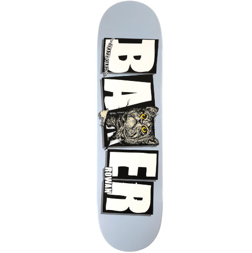 Baker Rowan Emergers Dipped Skateboard Deck Grey 8.5"