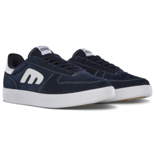 Etnies Emerson X FOS Skate Shoe - Navy/White profile