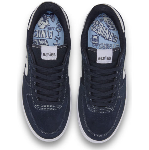 Etnies Emerson X FOS Skate Shoe - Navy/White top