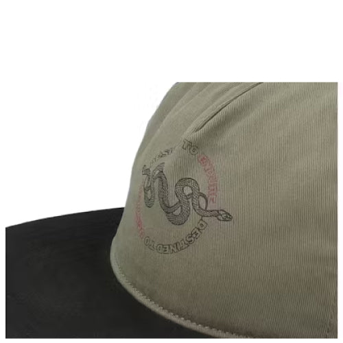 Emerica Endure Destroy Snapback Hat - Olive/Black