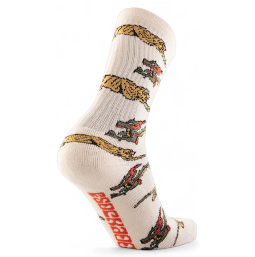 Psockadelic Enter the Dragon Crew Socks back