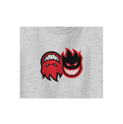 Spitfire Eternal Fill Tee - Heather Grey graphic