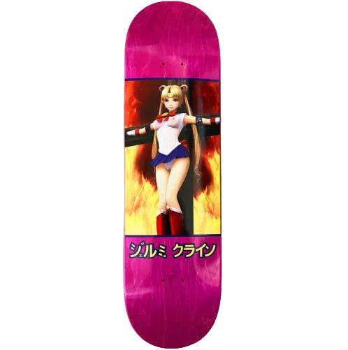 Hook-Ups Jeremy Klein Eternal Moon Special Edition Skateboard Deck Pink 8.5"