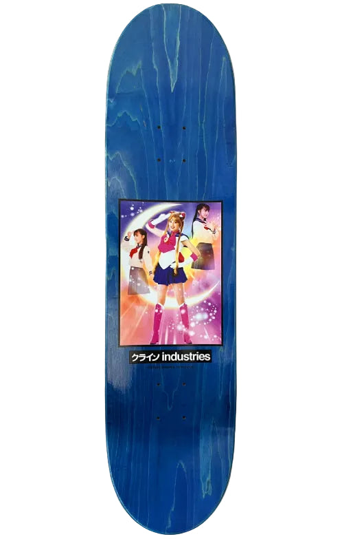 Hook-Ups Jeremy Klein Eternal Moon Special Edition Skateboard Deck Pink 8.5" full top