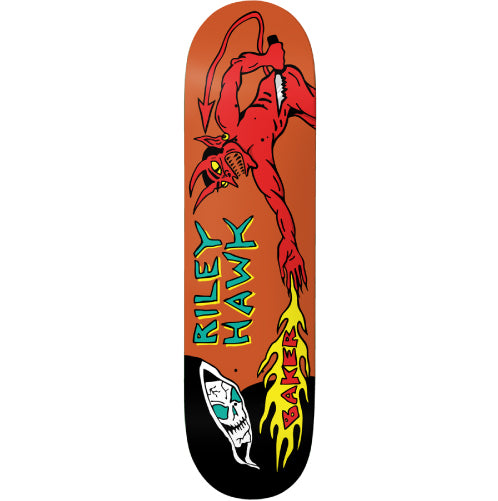 Baker Hawk Evil vs. Evil Skateboard Deck 8.5" full