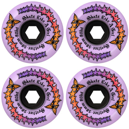 Spitfire Skate Like a Girl Conical Full Wheels Lavender 58MM 80D