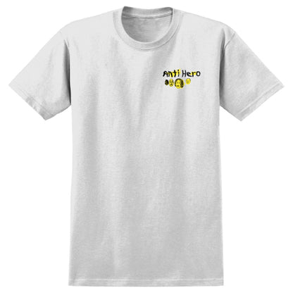 Antihero Expressions Bongo Tee - White front