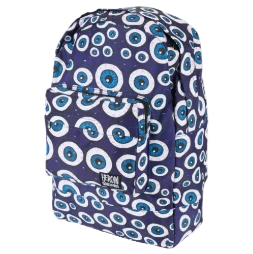 Heroin Eyes Backpack - Blue Eyes Multi