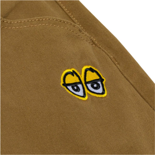 Krooked Eyes Twill Pant- Khaki