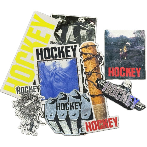 Hockey Eyes Without a Face Stickers